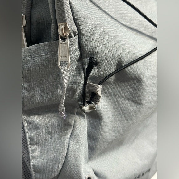 The North Face Jester Campus Backpack – Gray with Bungee Detail - Picture 11 of 13